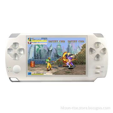 3D Handy Game Player with 5.0-inch Color Screen and Camera, Supports ZIP/FBA Arcade Games/NES